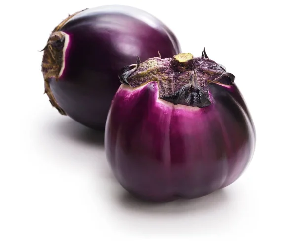 Violetta Firenze Italian Purple Eggplant — ストック写真