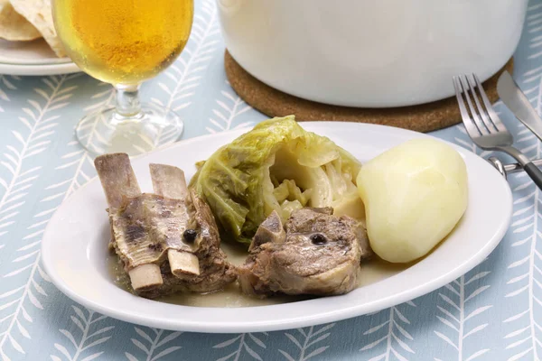 Frikl Lamb Cabbage Stew Norwegian National Dish — Foto Stock