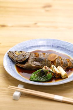 Kuromutsu no Nitsuke ( simmered Japanese bluefish ), Japanese cuisine