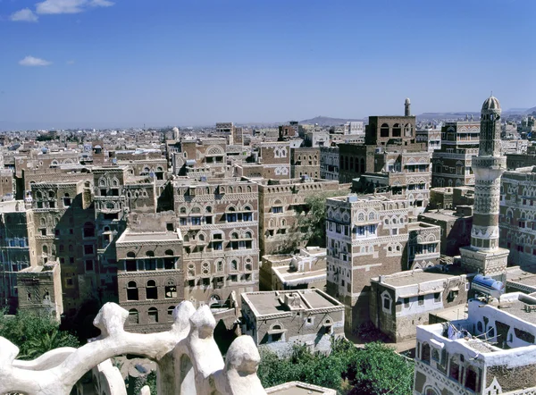 Vista en la capital de Yemen —  Fotos de Stock