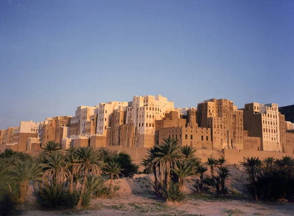 Şibam manhattan Yemen olarak da bilinir — Stok fotoğraf