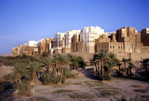 Shibam also called Manhattan of Yemen — Stock Photo, Image