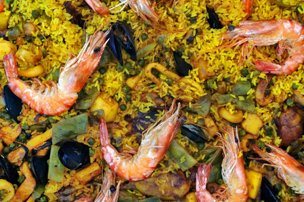 Fresh paella — Stock Photo, Image