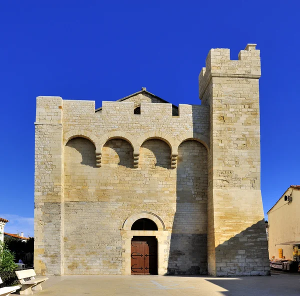 Church at Saintes Maries de la Mer — Stock Photo, Image