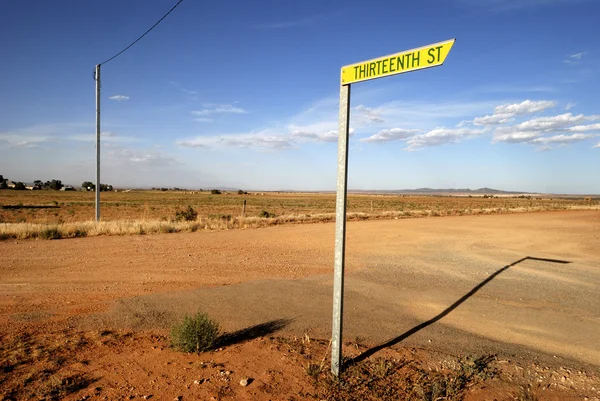 Trettonde street — Stockfoto