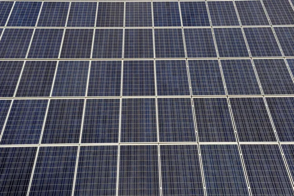 Solar panel array — Stock Photo, Image