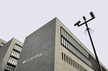 Europol Lahey, den haag Merkez.