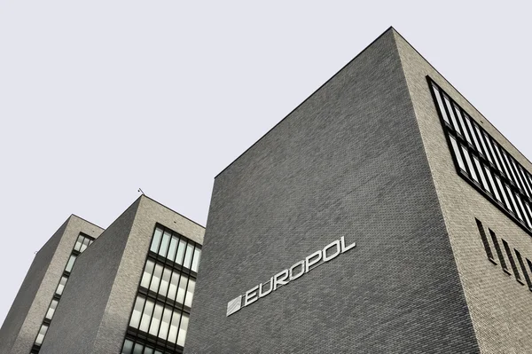 Європолом головним офісом у Гаазі, den haag. — стокове фото