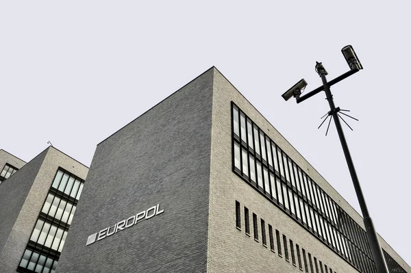 Az Europol központja Hágában, den haag. — Stock Fotó