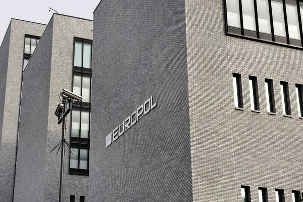 Europol-Hauptquartier in Den Haag. — Stockfoto