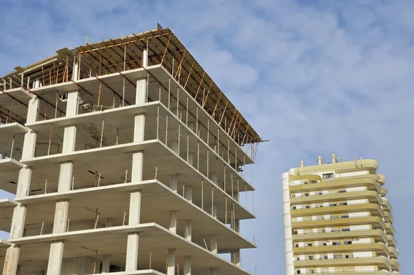 Eine verlassene Baustelle — Stockfoto