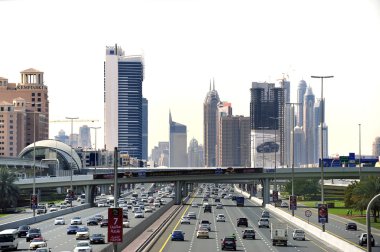 sheikh zayed road, trafik