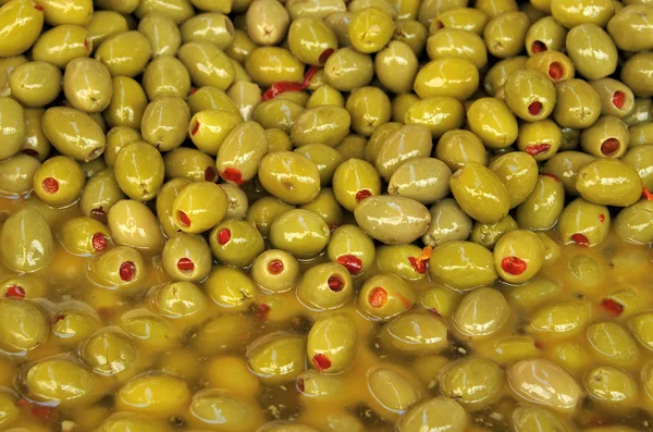 Green Olives — Stock Photo, Image