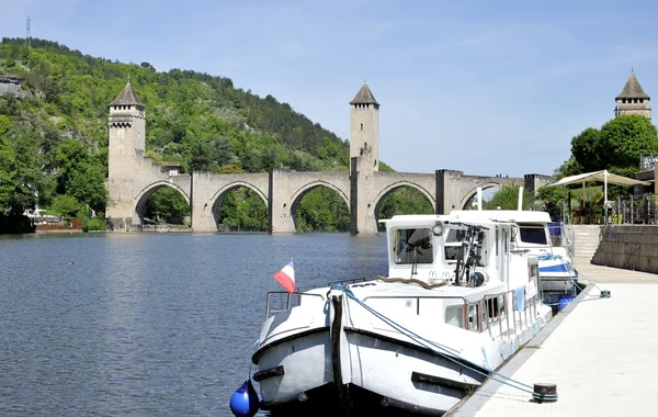 Pont Valentre en Cahors — Foto de Stock