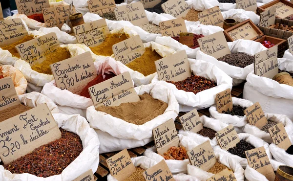 Gewürzmarkt — Stockfoto