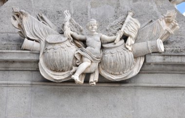 Alba Iulia carolina kale kapısı III - ayrıntı