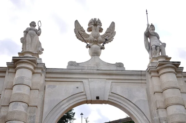 Alba-Iulia Carolina Cittadella Gate I - dettaglio — Foto Stock