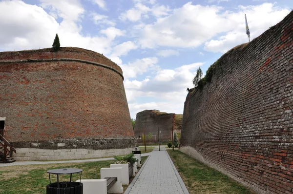 Alba Iulia carolina kale duvarı — Stok fotoğraf