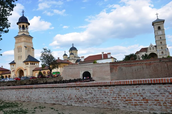 Ciudadela de Alba-Iulia Carolina - Iglesias del Interior —  Fotos de Stock