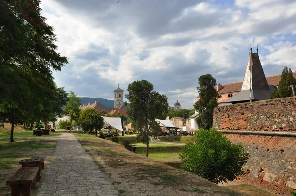 Alba iulia carolina citadel — Stockfoto