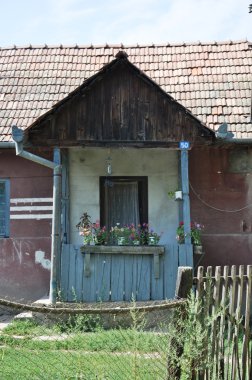 ülke tarafında ev illüstrasyon