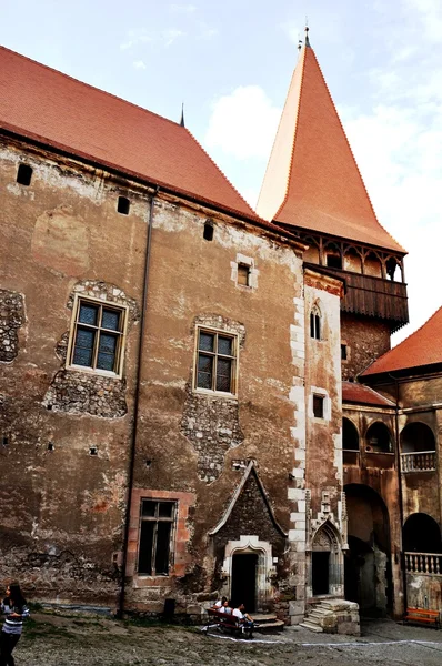 Castelo de Hunyadi Hunedoara — Fotografia de Stock