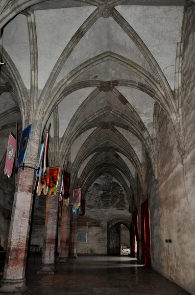 Castelo de Hunyadi Hunedoara - Interior — Fotografia de Stock