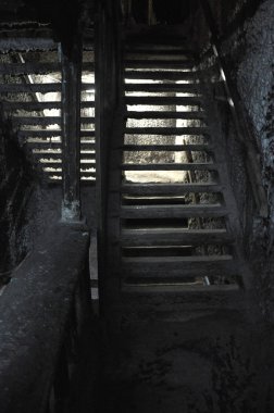 saltmine turda - Ahşap merdiven