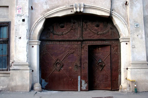 Decorated gate — Stock Photo, Image