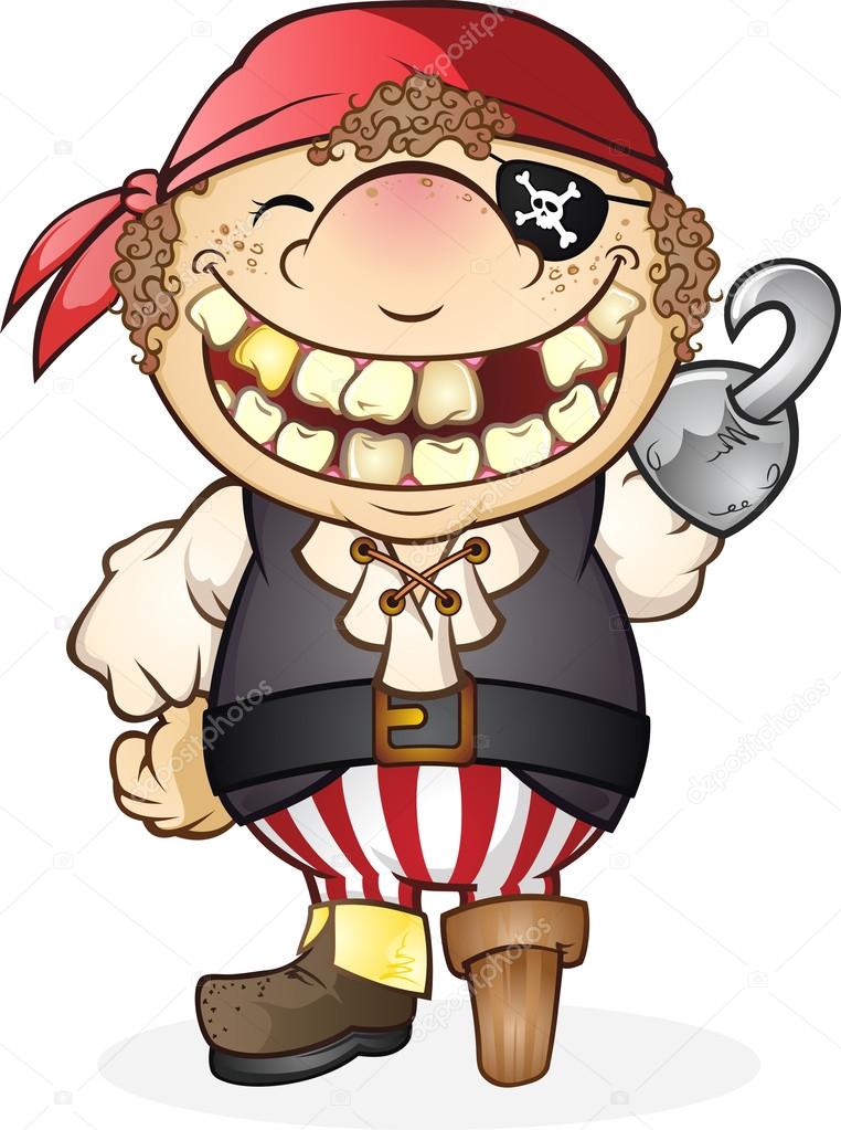 Pirate Costume Kid