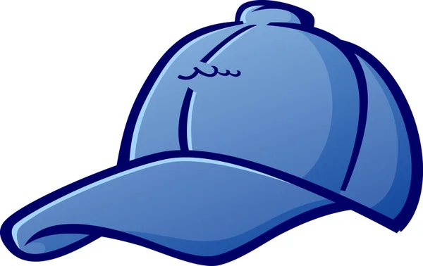 Cappello da baseball Vector Illustrazione del cappello del fumetto — Vettoriale Stock