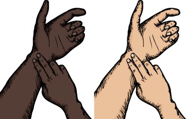 Nabzı kontrol et. Kapat.