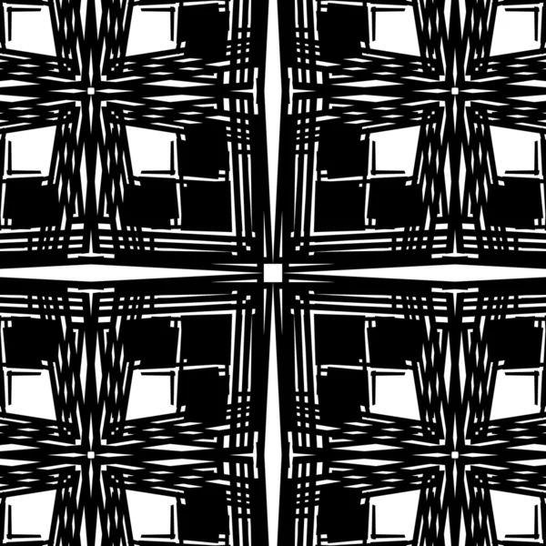 Symmetrical Black Pattern — Stock Vector