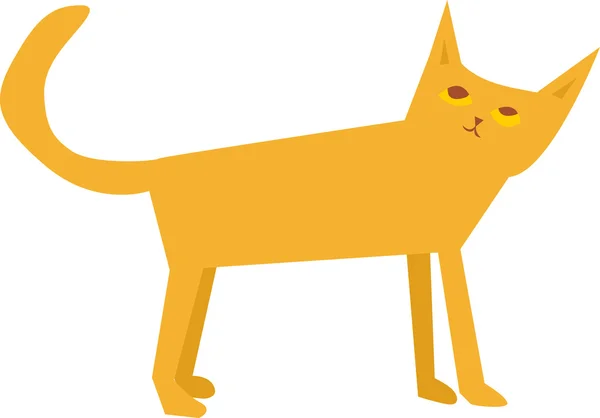 Симпатичная Cat Graphic — стоковый вектор