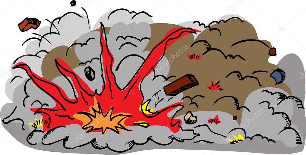 Large Explosion Cartoon