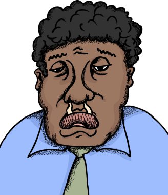 burun akıntısı ile hasta adamı