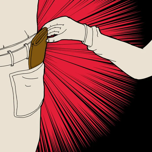 cep alarak cüzdanını almak