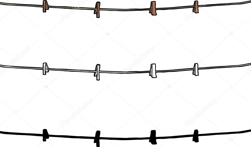 Isolated Clothesline 