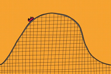 korkutucu rollercoaster ride