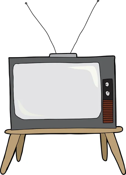 Old Television — Stock Vector