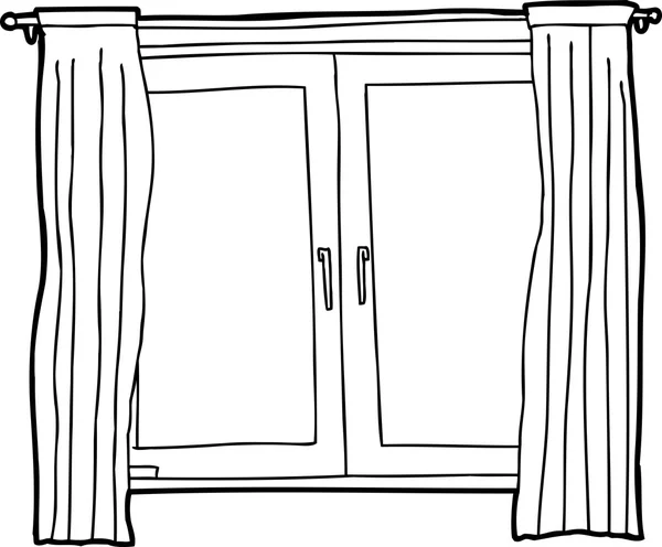 Esquema de Ventanas de Casement — Vector de stock