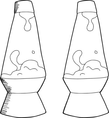Seviyelendirilmiş lav lambası