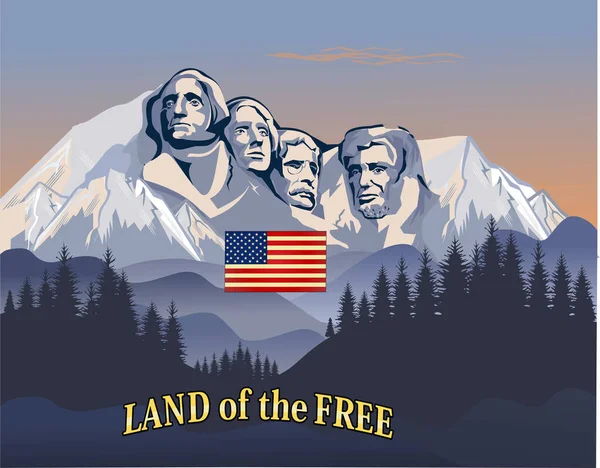 Rushmore 'un dört başkanıyla Başkanlık Günün kutlu olsun.