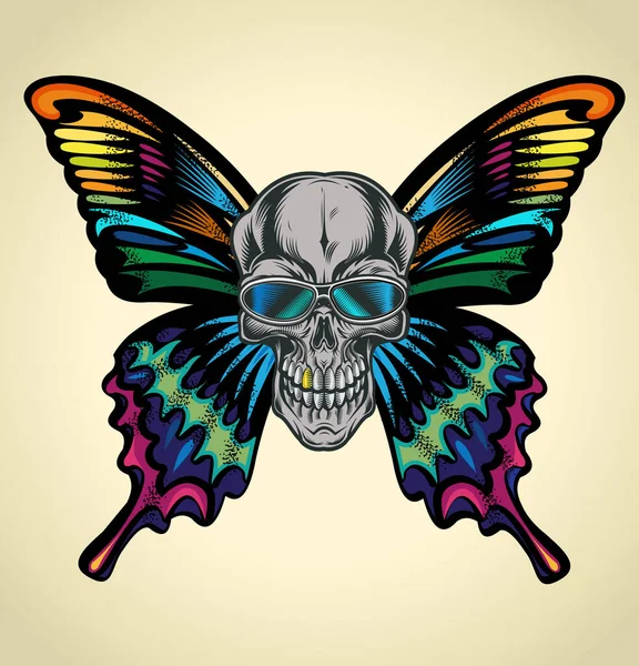 the Skeleton and butterfly