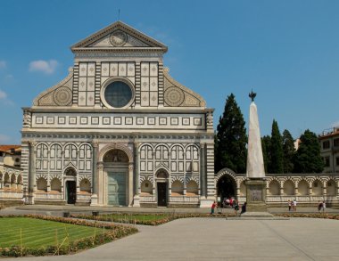santa maria novella Bazilikası. Floransa, İtalya