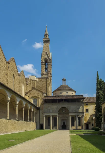 Basilica di Santa Croce. Florencia, Italia — Foto de Stock