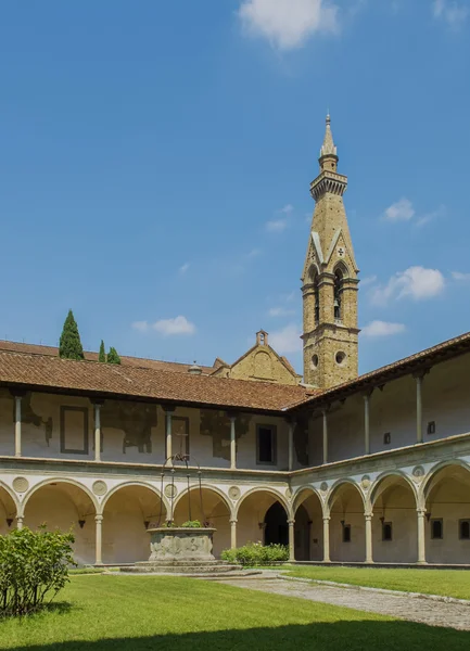 Basilica di Santa Croce. Florencia, Italia — Foto de Stock