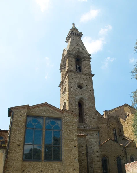 Campanario de la Basílica de Santa Croce. Florencia, Italia —  Fotos de Stock