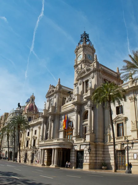 Ayuntamiento de Valencia. España — Foto de Stock