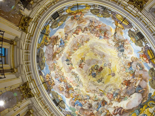발렌시아 대성당의 천장입니다. 스페인 — 스톡 사진